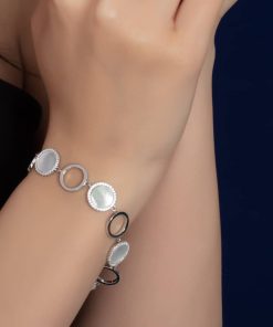 خرید دستبند نقره زنانه
