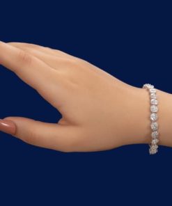 دستبند نقره فلاور