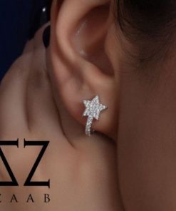 گوشواره حلقه ای ستاره