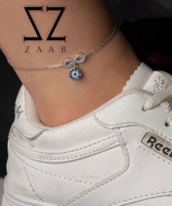 پابند نقره باآویز چشم