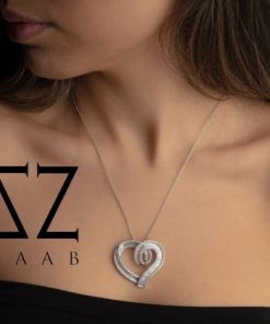 گردنبند نقره قلب