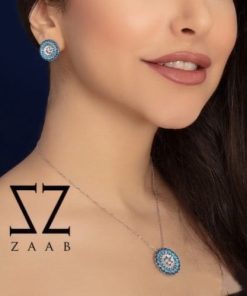 نیمست نقره طرح بلوتوپاز
