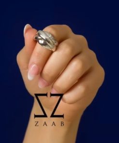 انگشتر نقره بدون نگین