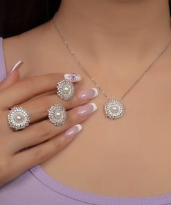 نیمست نقره و مروارید