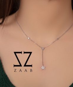 گردنبند نقره با آویز ستاره