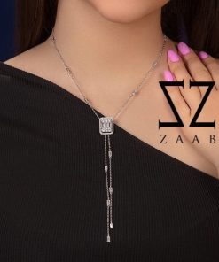 گردنبند نقره آویز