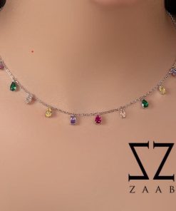 سینه ریز باسنگهای رنگی