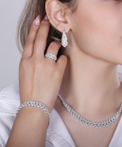 سرویس نقره طرح جواهر