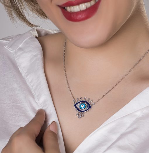 گردنبندنقره چشم نظر