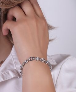 دستبند نقره تیفانی