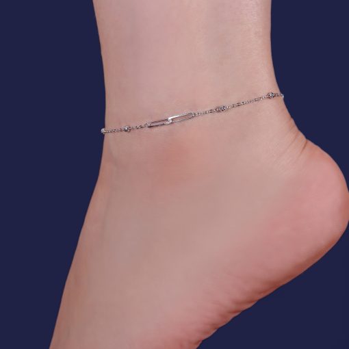 پابند نقره گوی وگره