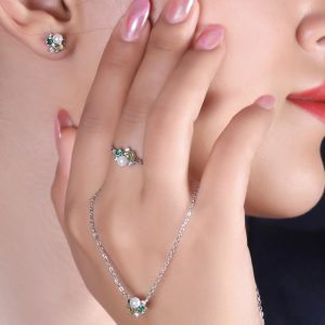 نیمست مروارید ظریف بانگین سبز