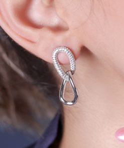 گوشواره کارتیه دوتایی