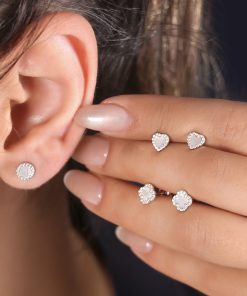 گوشواره صدف طبیعی