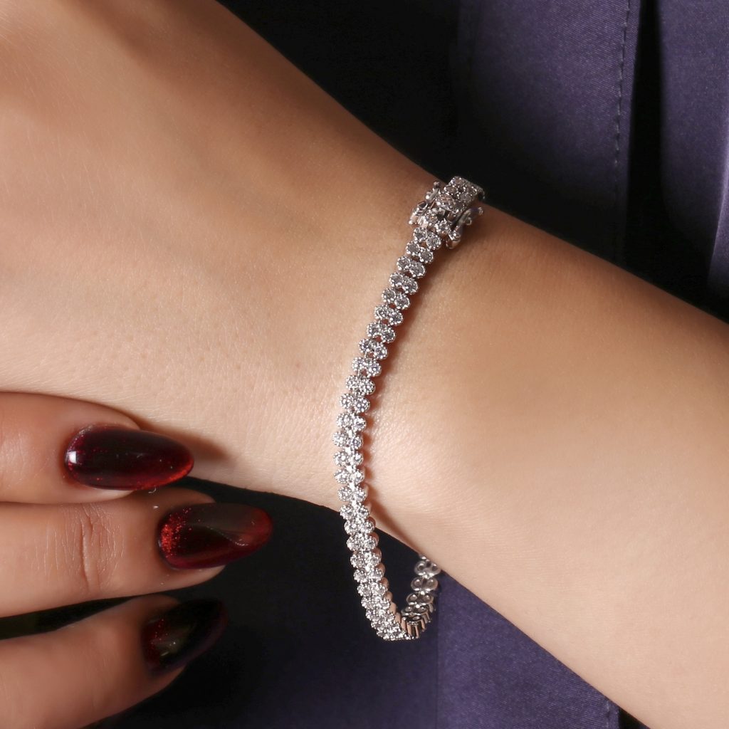 دستبند تنیس گرد دولاین