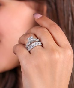 حلقه و پشت حلقه باگت جواهری