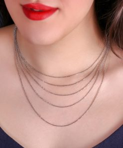 گردنبند پنج لاین مینیمال