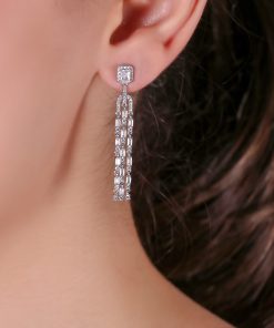 گوشواره آویز باگت