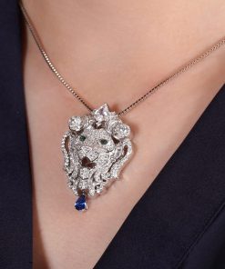 گردنبند طرح شیر
